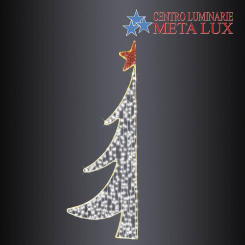 Mezzo albero con stella