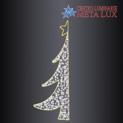 Mezzo albero con stella